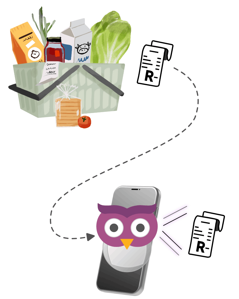 Scan your paper receipts and email to receipts@paywise.co.za